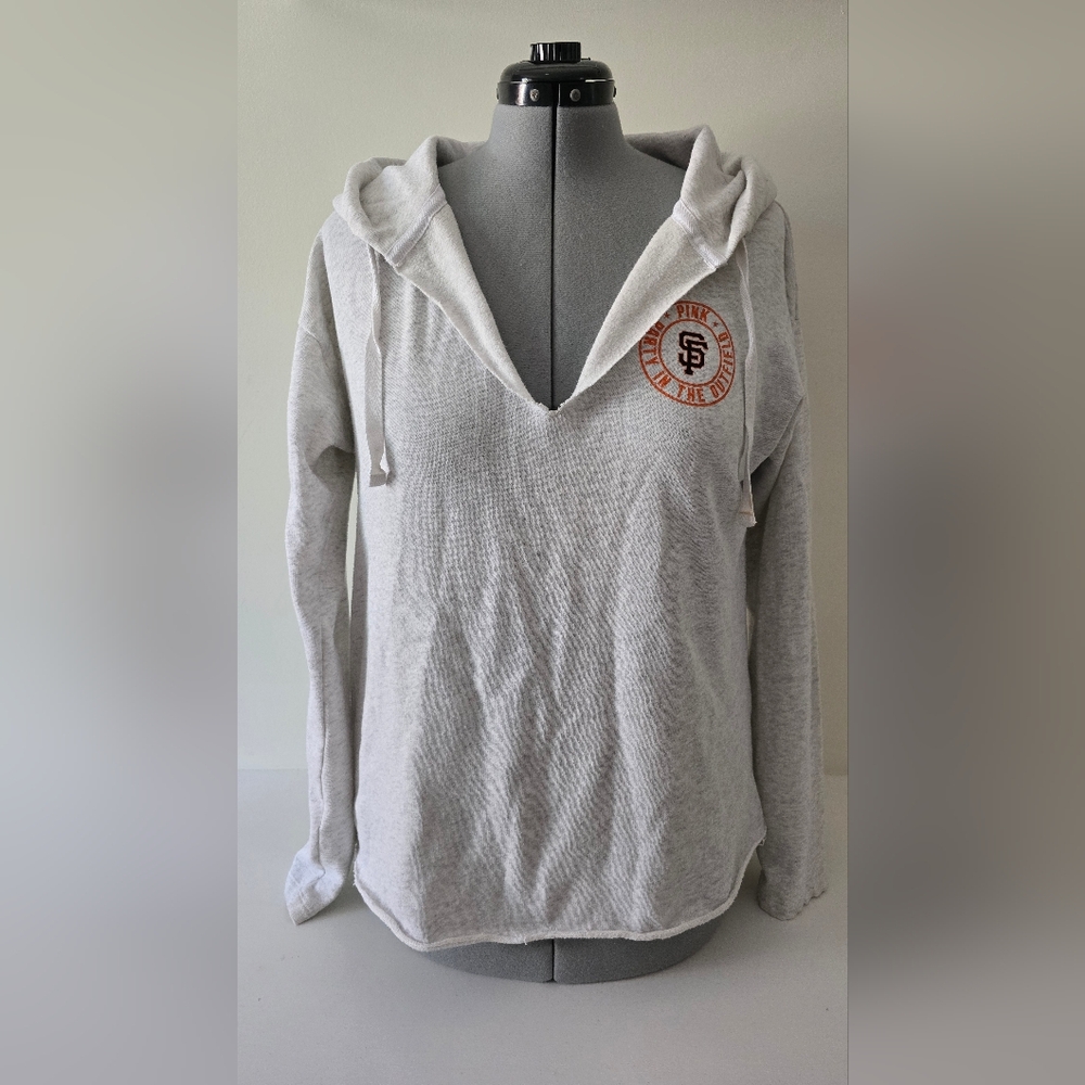 Victoria’s Secret PINK San Francisco Giants Hoodie Sweatshirt Women’s Size L